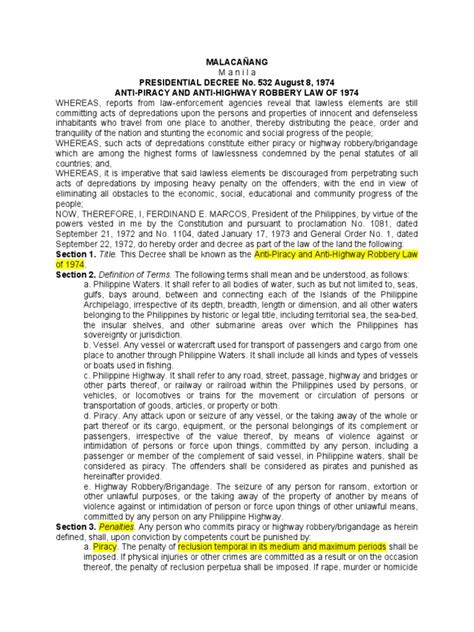 P.D. 532: Anti.
